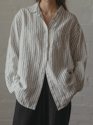 Gillian Stevens - Britta Linen Shirt