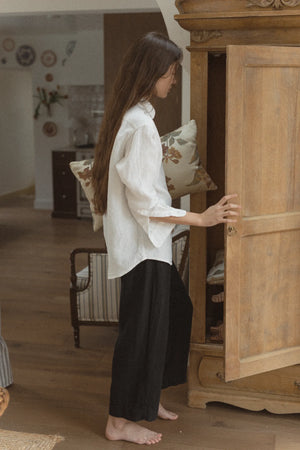 Gillian Stevens - Britta Linen Shirt