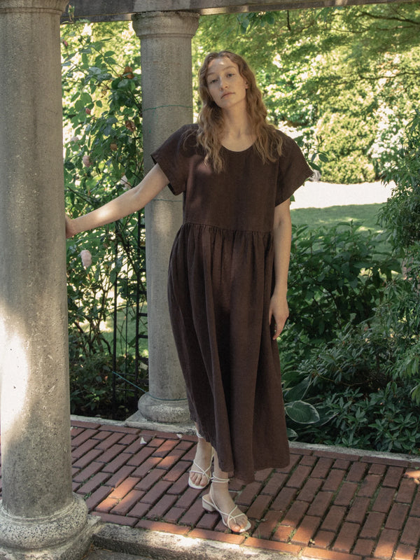 Gillian Stevens - Hazel Dress Chocolate
