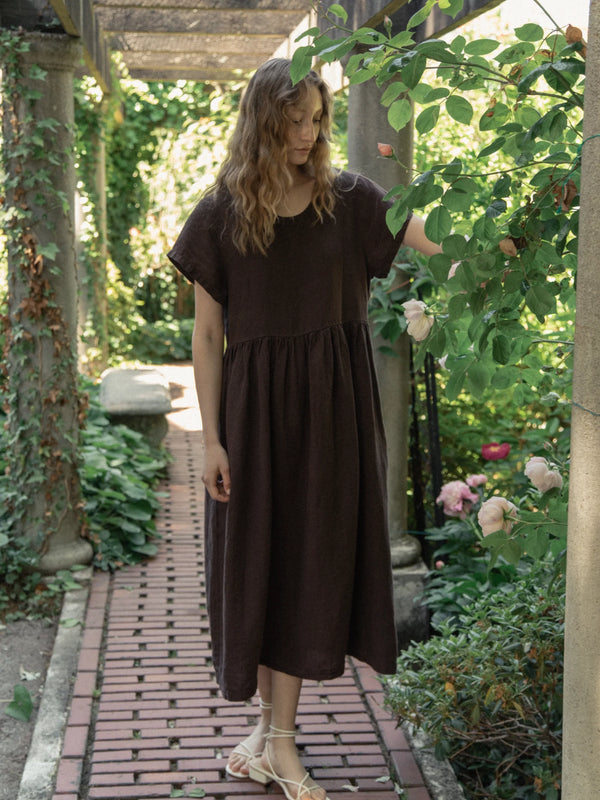 Gillian Stevens - Hazel Dress Chocolate
