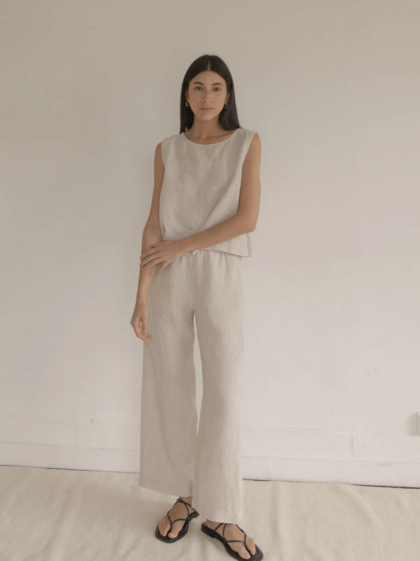 Gillian Stevens - Finley Pant Oatmeal