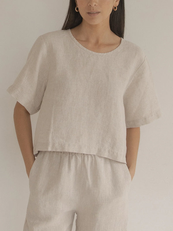 Gillian Stevens - Aya Tee Oatmeal
