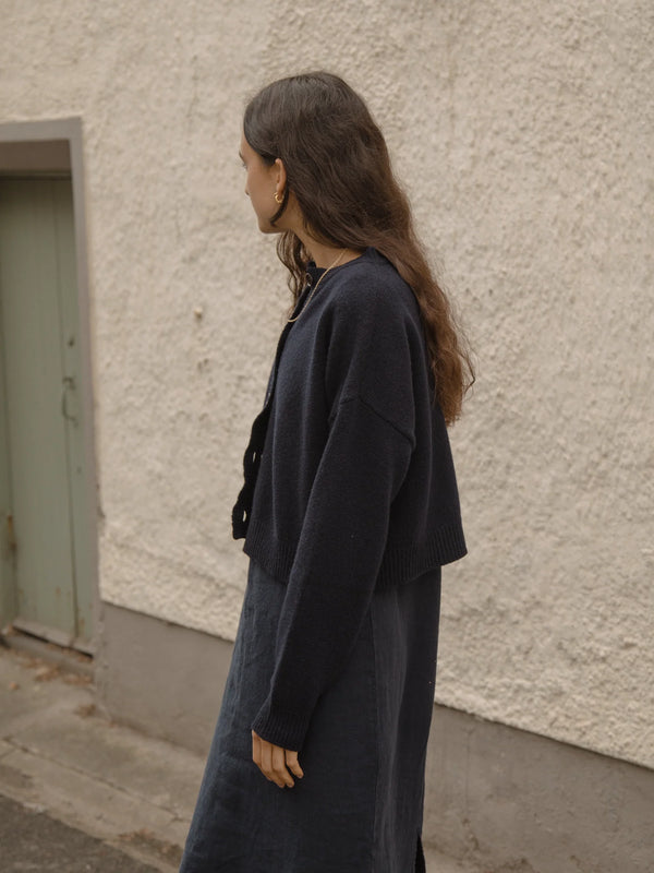 Gillian Stevens - Giséle Cardigan Navy