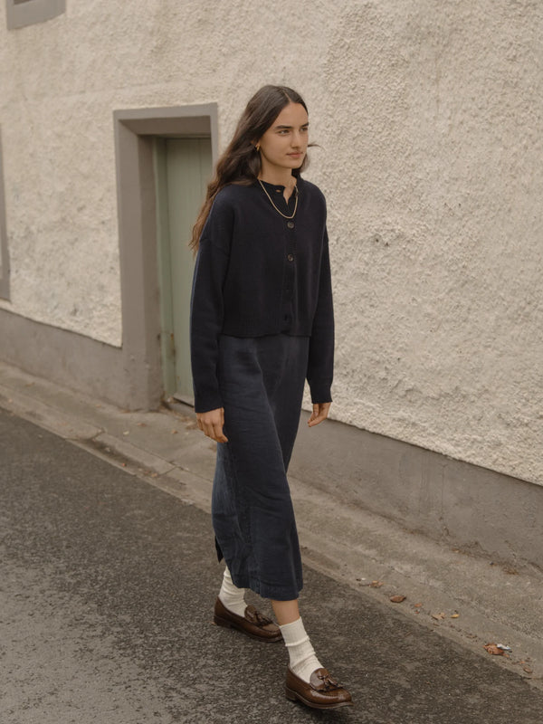 Gillian Stevens - Giséle Cardigan Navy