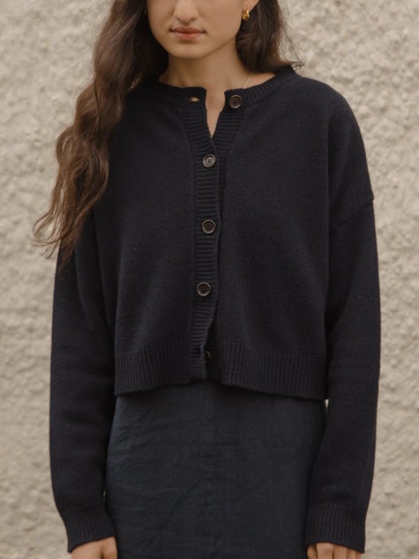 Gillian Stevens - Giséle Cardigan Navy