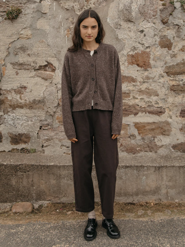 Gillian Stevens - Giséle Cardigan Sable