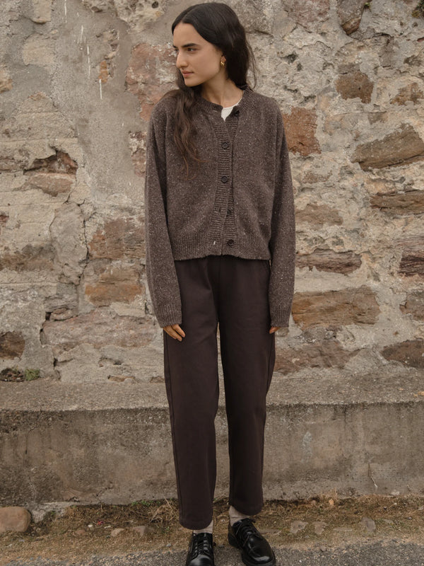 Gillian Stevens - Giséle Cardigan Sable