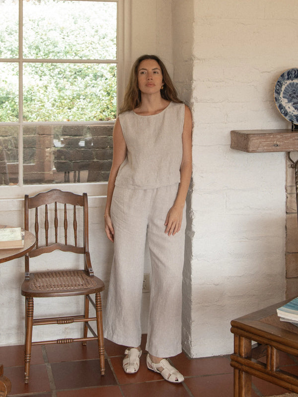Gillian Stevens - Finley Pant Oatmeal