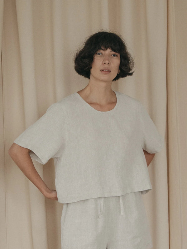 Gillian Stevens - Aya Tee Oatmeal