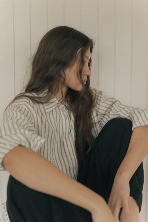 Gillian Stevens - Britta Linen Shirt