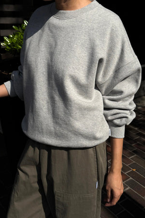 Le Bon Shoppe - French Terry Sweatshirt Melange Grey