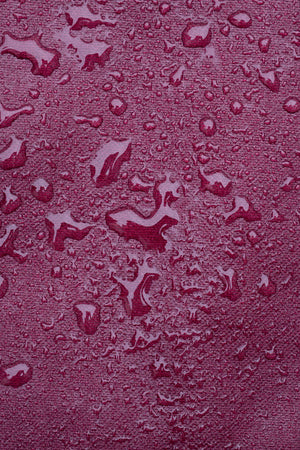 Rivedroite -  Custine XL waist bag Beetroot Red Waxed