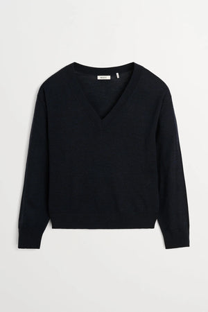 SKALL Studio - Amethyst V-neck jumper