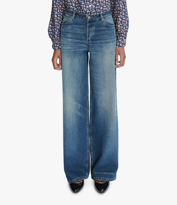 A.P.C. Elizabeth Jeans - Stone Washed Indigo