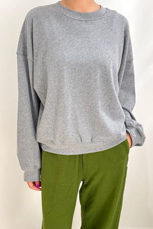 Le Bon Shoppe - Cali Sweatshirt Melange Grey