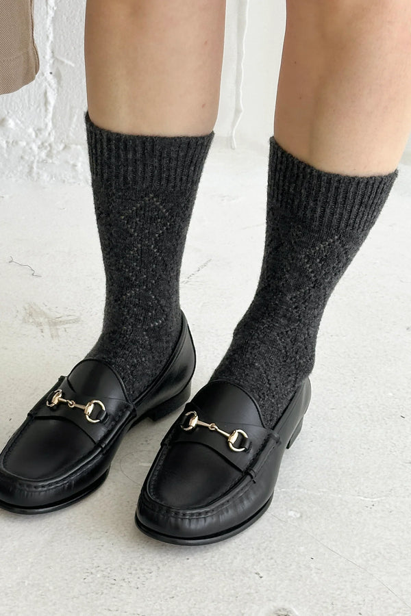 Le Bon Shoppe - Cashmere Pointelle Socks