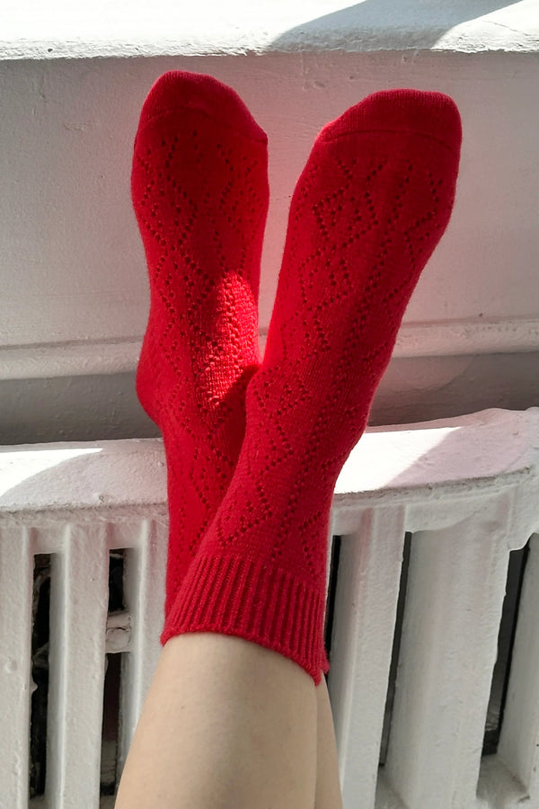 Le Bon Shoppe - Cashmere Pointelle Socks