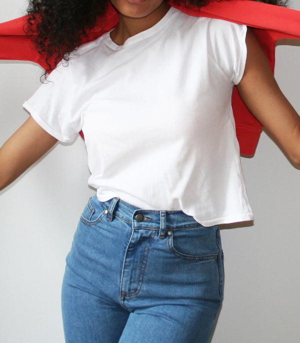 LOUP - Bessette Tee White