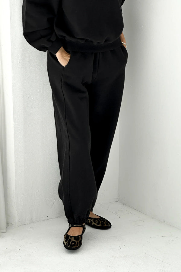 Le Bon Shoppe - French Terry Balloon Pants Black