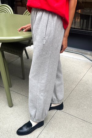 Le Bon Shoppe - French Terry Balloon Pants Melange Grey