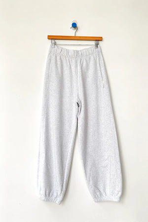 Le Bon Shoppe - French Terry Balloon Pants Icy Grey