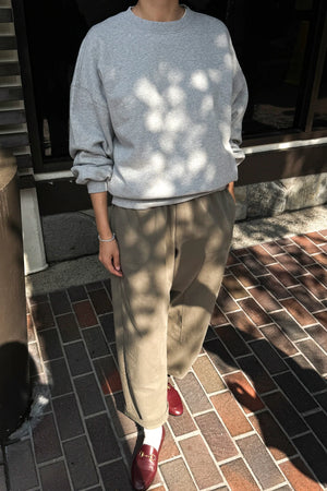 Le Bon Shoppe - French Terry Sweatshirt Melange Grey