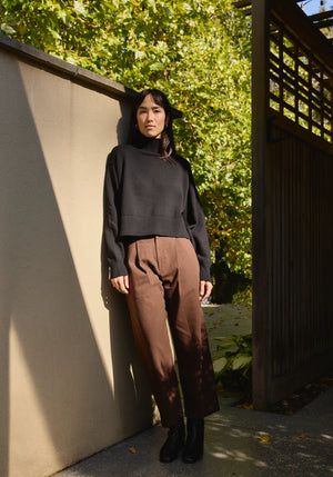 First Rite - Crop Turtleneck