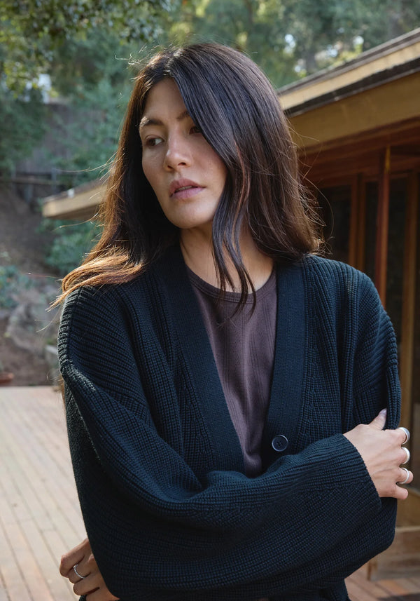 First Rite - Maia Cardigan Black