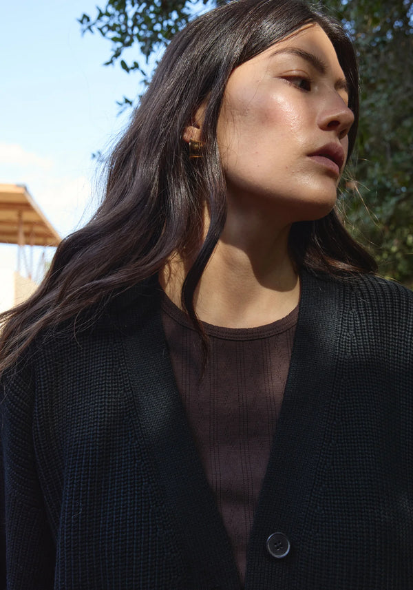 First Rite - Maia Cardigan Black