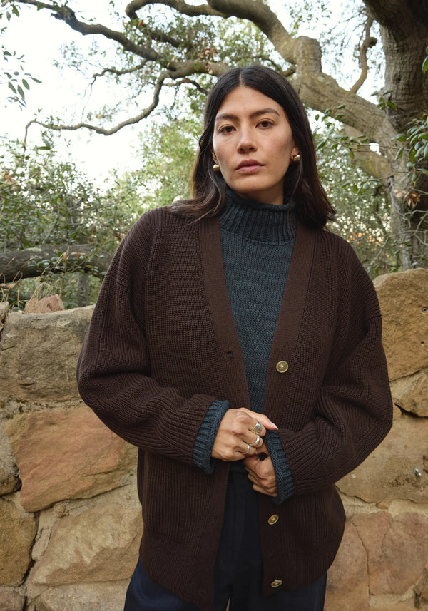 First Rite - Maia Cardigan Walnut