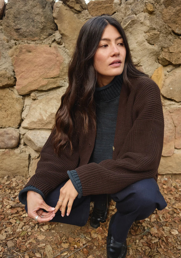 First Rite - Maia Cardigan Walnut