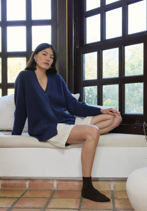 First Rite - Maia Cardigan Marine