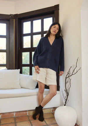 First Rite - Maia Cardigan Marine