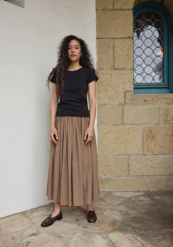 First Rite - Pointelle Tee Black
