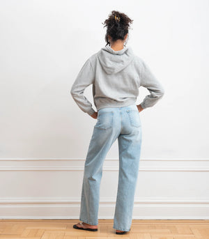 LOUP - Gemma Washed Hooded Sweatshirt -