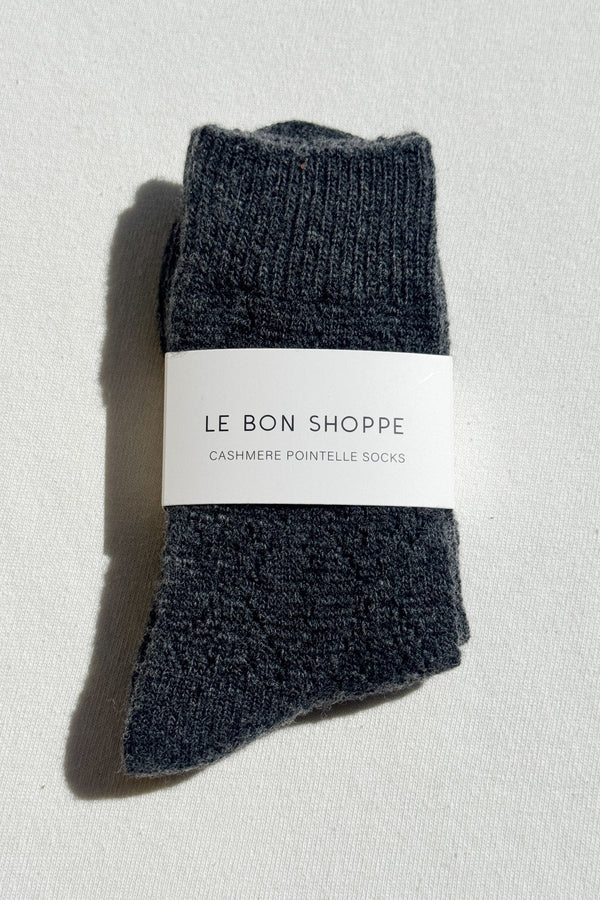 Le Bon Shoppe - Cashmere Pointelle Socks