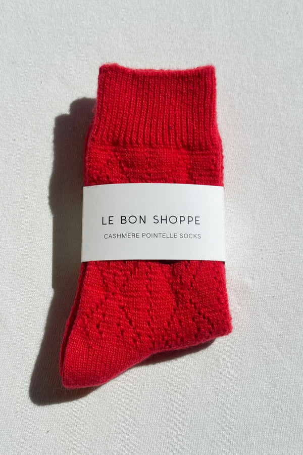 Le Bon Shoppe - Cashmere Pointelle Socks