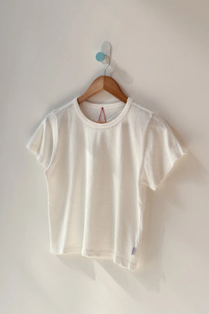 Le Bon Shoppe - Little Boy Tee Vintage White