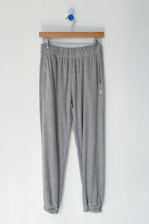 Le Bon Shoppe - Pointelle Serene Joggers Melange Grey