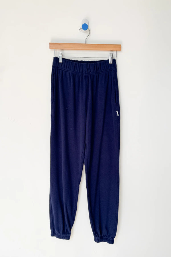 Le Bon Shoppe - Pointelle Serene Joggers Navy
