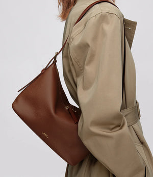 A.P.C. Vera Shoulder Bag Noisette