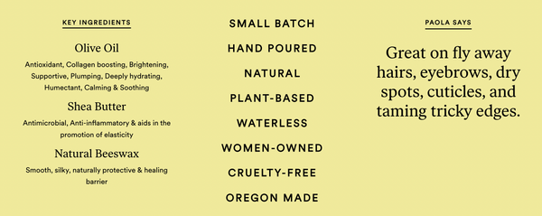 Olio e Osso - No. 1 Clear Balm