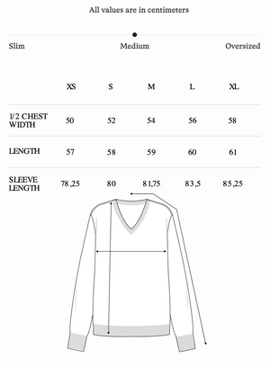 SKALL Studio - Amethyst V-neck jumper