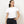 Load image into Gallery viewer, LOUP - Bessette Tee White
