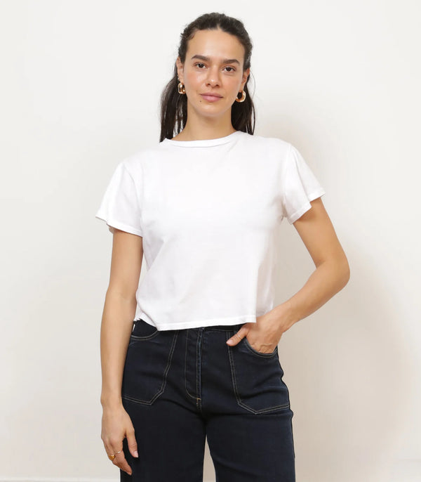LOUP - Bessette Tee White