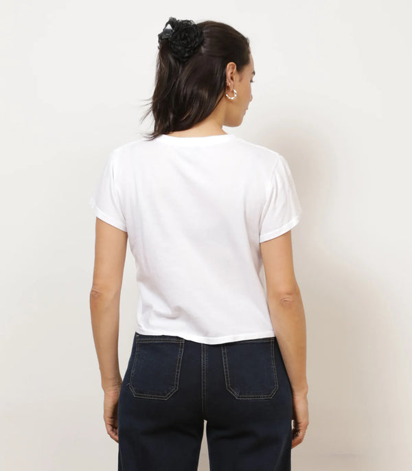 LOUP - Bessette Tee White