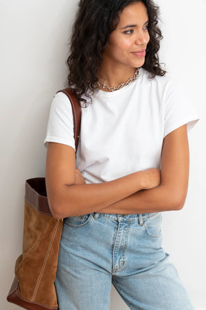 LOUP - Bessette Tee White
