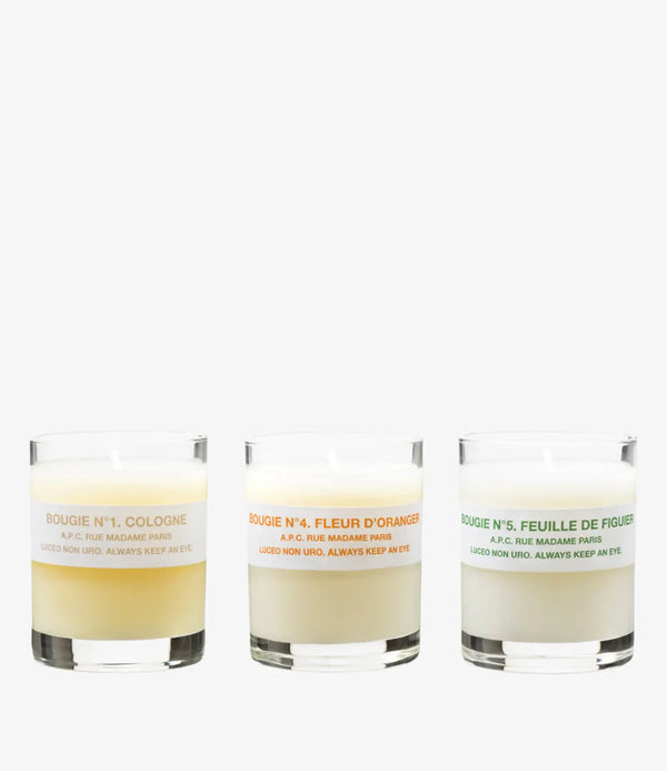 A.P.C. Mini Candle Trio