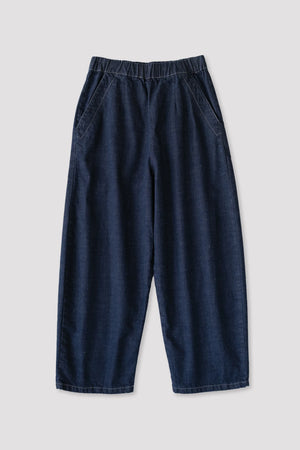 Micaela Greg - Barrel Pant Dark Indigo