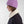 Load image into Gallery viewer, Micaela Greg - Violet Brushed Ribbed Hat
